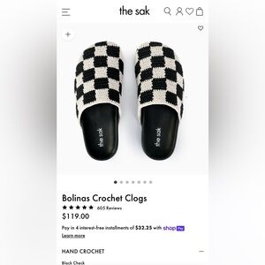 The Sak Bolinas Crotchet Clogs